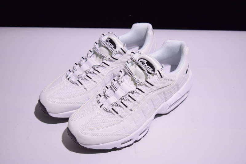 NIKE AIR MAX 95 WHITE BLACK 609048-109