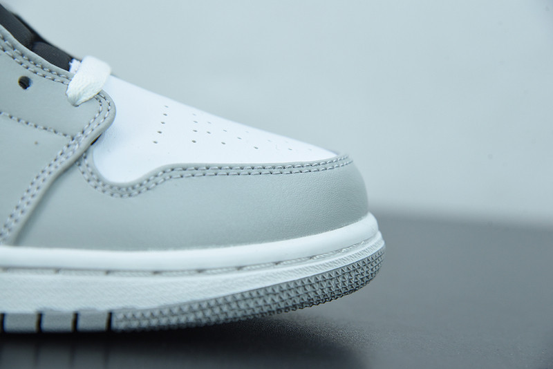 AIR JORDAN 1 MID LIGHT SMOKE GREY 554724-078