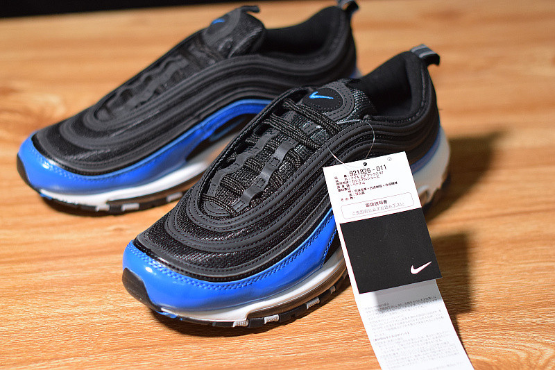 NIKE AIR MAX 97 BLACK BLUE NEBULA 921826-011