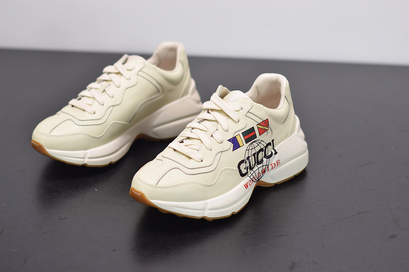 GUC RHYTON VINTAGE TRAINER SNEAKER 498916 A9L00 9520