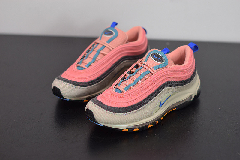NIKE AIR MAX 97 “CORDUROY PACK”  WHITE/PINK  CQ7512-462