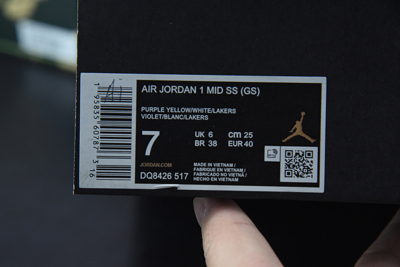 Air Jordan 1 Mid “Lakers” DQ8426-517