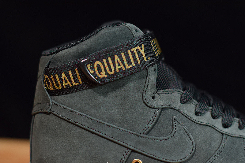 NIKE AIR FORCE 1 HI BHM QS "BLACK HISTORY MONTH" 920787-001