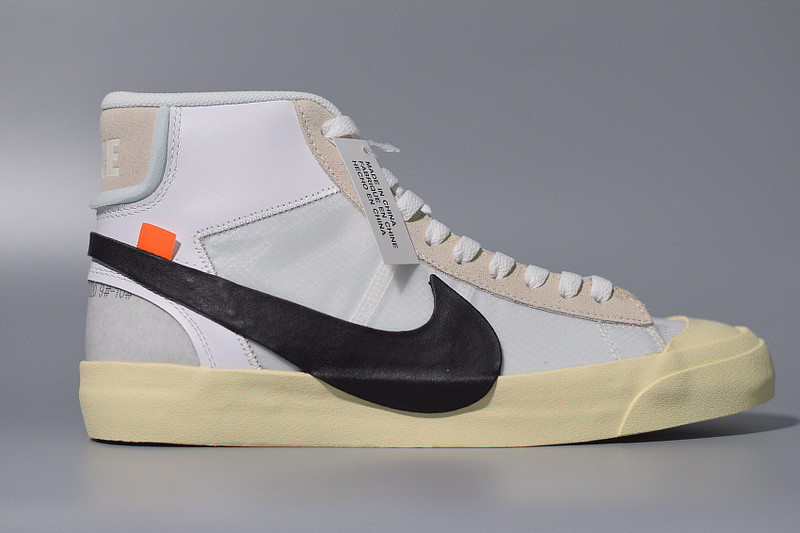 NIKE OF BLAZER MID THE TEN 10 VIRGIL ABLOH AA3832-100