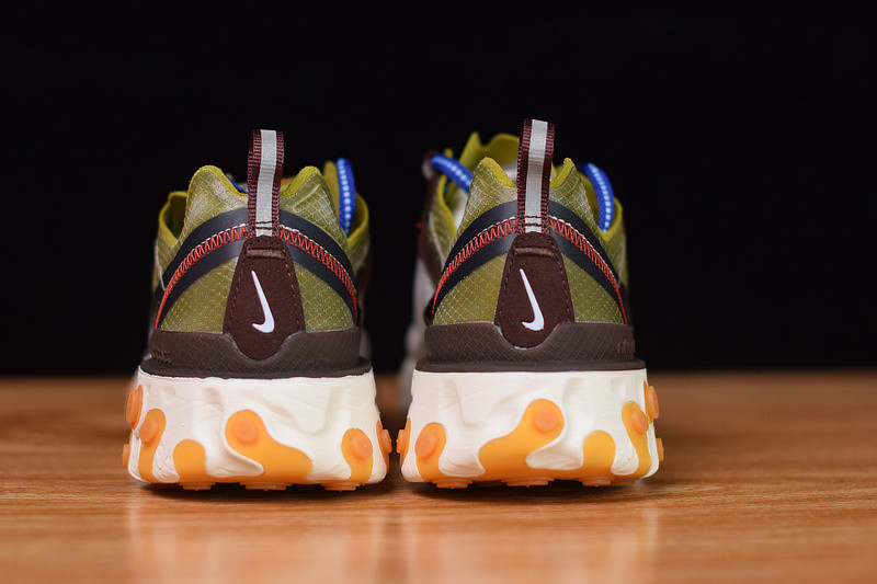 NIKE REACT ELEMENT 87 MOSS AQ1090-300
