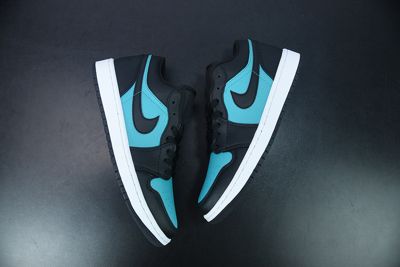 AIR JORDAN 1 LOW BLUE BLACK 553558-026