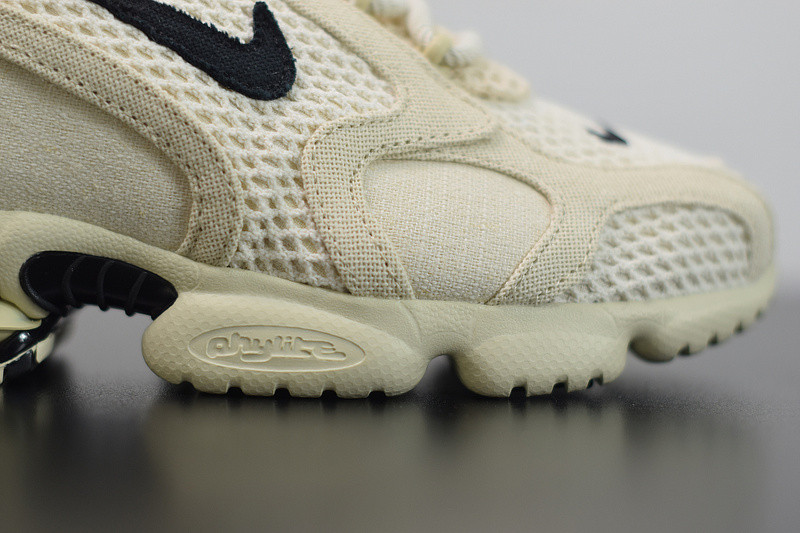 NIKE AIR ZOOM SPIRIDON CAGED STUSSY- FOSSIL CQ5486-200 .