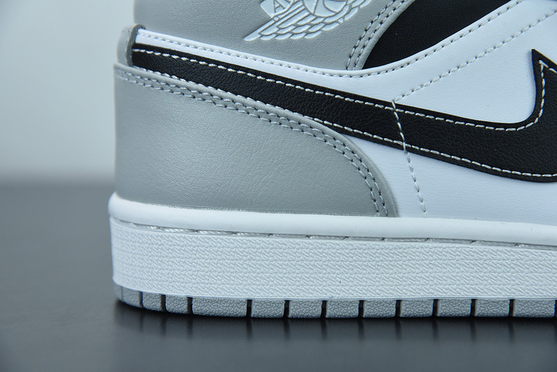 AIR JORDAN 1 MID LIGHT SMOKE GREY 554724-078