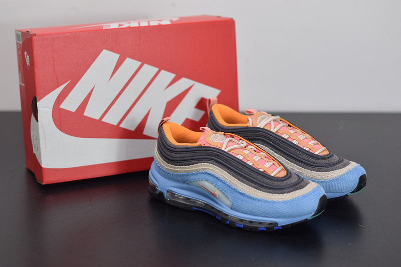 NIKE AIR MAX 97 “CORDUROY PACK”  BLUE/ GRAY CQ7512-046