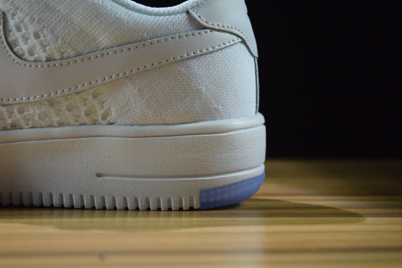 NIKE AIR FORCE 1 ULTRA FLYKNIT LOW "WHITE ICE" 817419-100