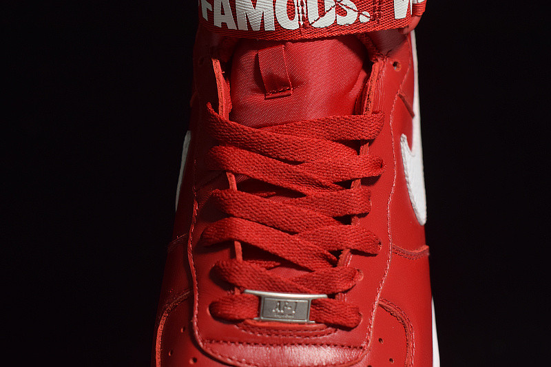 NIKE AIR FORCE 1 HIGH Supreme SP "Supreme" RED 698696-610