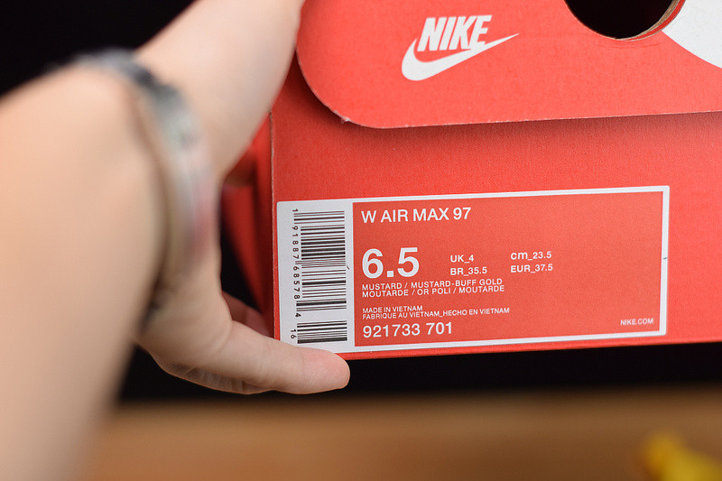 NIKE AIR MAX 97 "MUSTARD" 921733-701