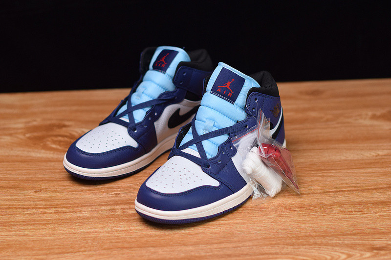 AIR JORDAN 1 MID SE "DEEP ROYAL BLUE" 852542-400