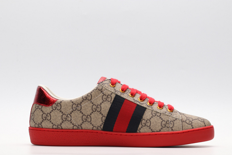 G*u*i ace embroidered low-top sneaker