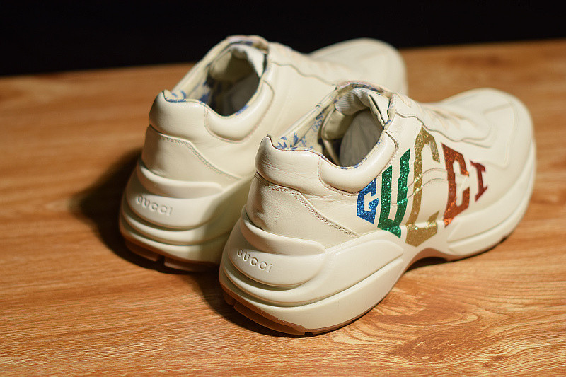 GUC RHYTON VINTAGE TRAINER SNEAKER 524990 DRW00 9022