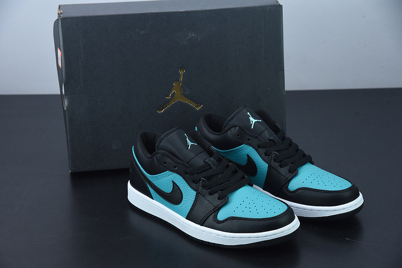 AIR JORDAN 1 LOW BLUE BLACK 553558-026