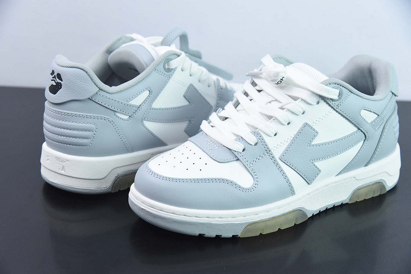 OF™ C/O VIRGIL ABLOH OUT OF OFFICE LOW-TOP LEATHER SNEAKERS ‘OOO“