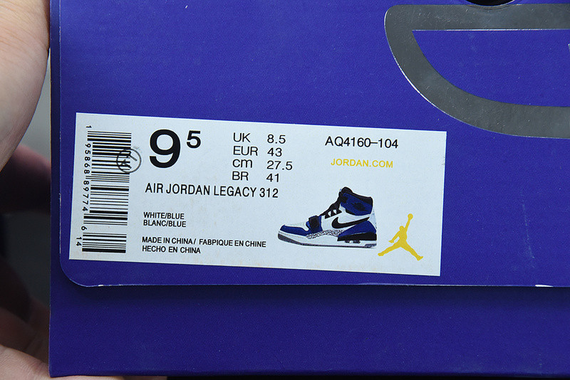AIR JORDAN JUST DON X JORDAN LEGACY 312