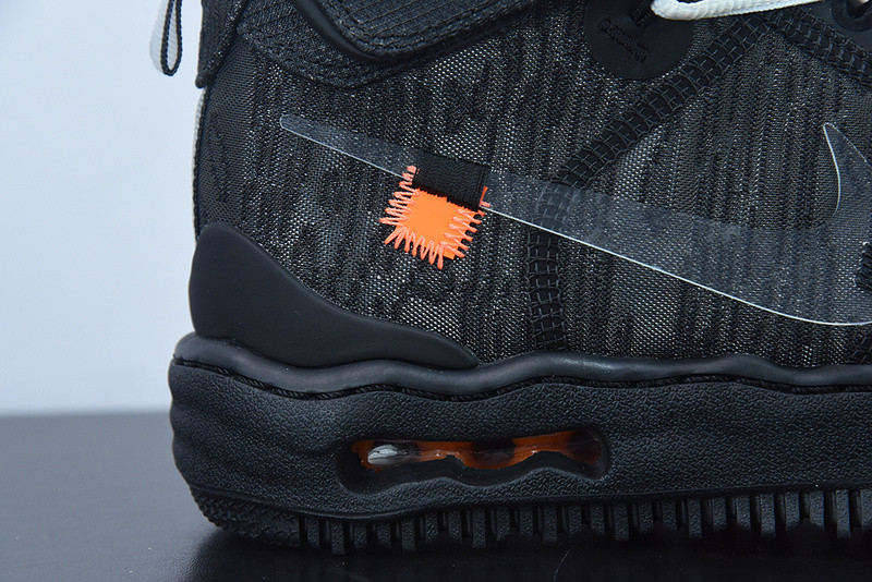 OF AIR FORCE 1 MID BLACK DO6290-001