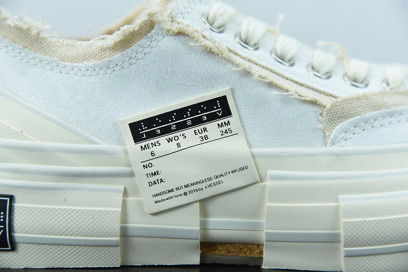 XVESSEL LACE-UP SNEAKERS