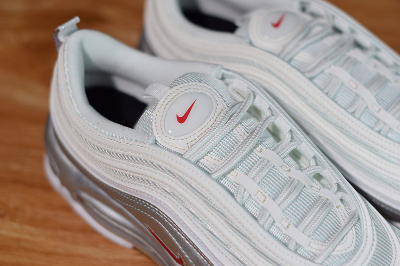 NIKE AIR MAX 97 SILVER WHITE AT5458-100