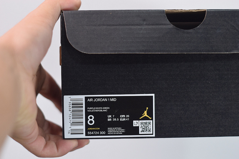 AIR JORDAN 1 MID INCREDIBLE HULK 554724-300