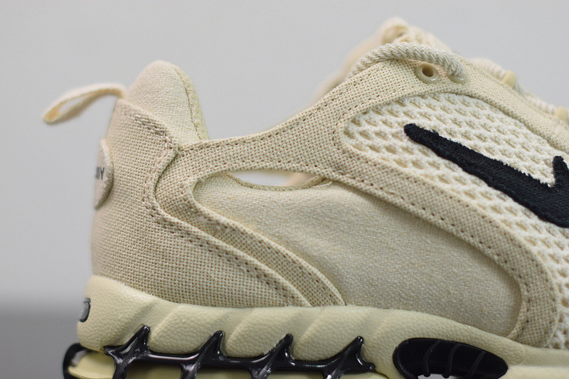NIKE AIR ZOOM SPIRIDON CAGED STUSSY- FOSSIL CQ5486-200 .