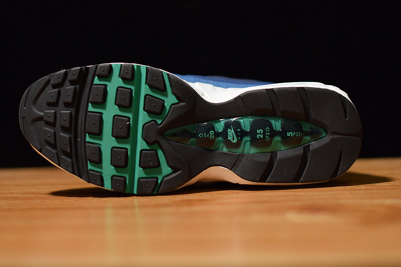 NIKE AIR MAX 95 WHITE SLATE BLUE 554970-131