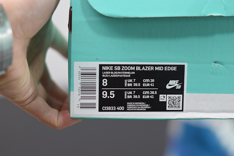 NIKE SB ZOOM BLAZER MID EDGE CL3833-400