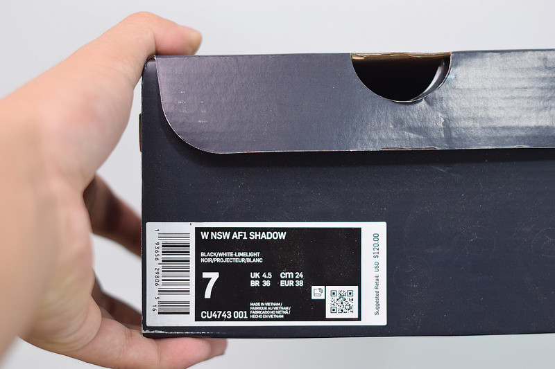 NIKE AIR FORCE 1 SHADOW CU4743-001