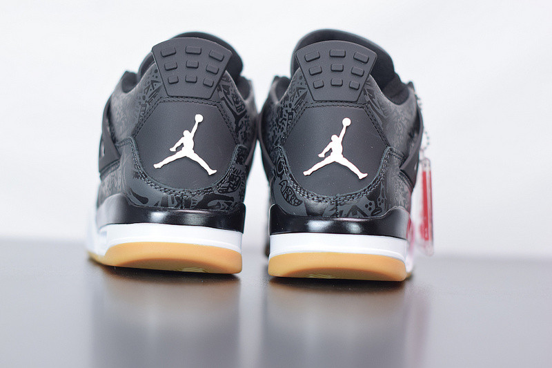 AIR JORDAN 4 RETRO LASER BLACK GUM CI1184-001