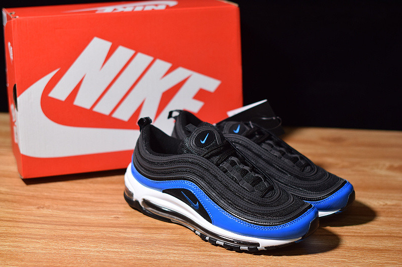 NIKE AIR MAX 97 BLACK BLUE NEBULA 921826-011