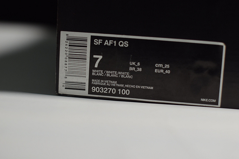 NIKE AIR FORCE 1 QS "SPECIAL FIELD" 903270-100