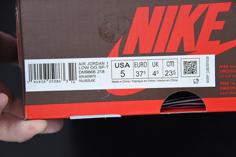 FRAGMENT DESIGN X TRAVIS SCOTT X AIR JORDAN 1 RETRO LOW WHITE ROYAL BLUE DM9868-218