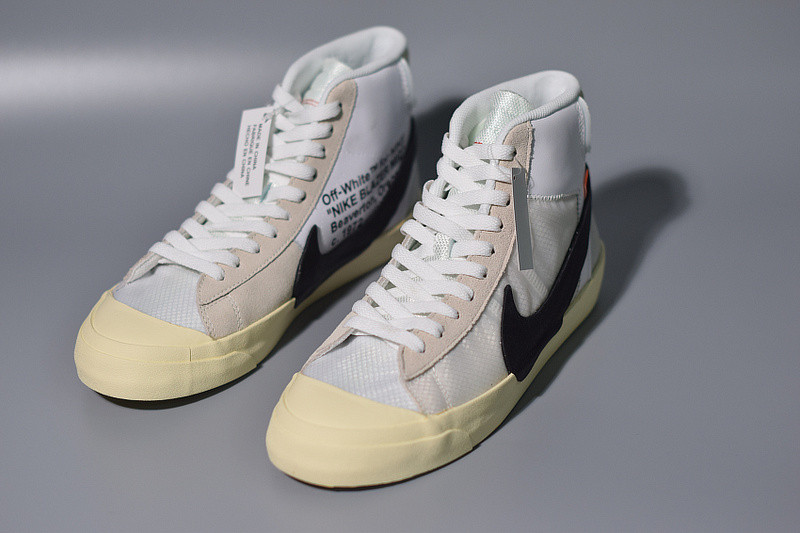 NIKE OF BLAZER MID THE TEN 10 VIRGIL ABLOH AA3832-100