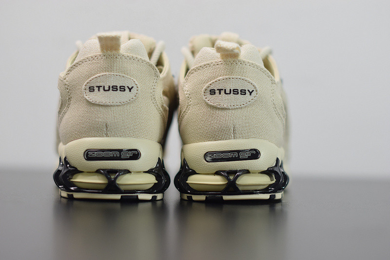 NIKE AIR ZOOM SPIRIDON CAGED STUSSY- FOSSIL CQ5486-200 .