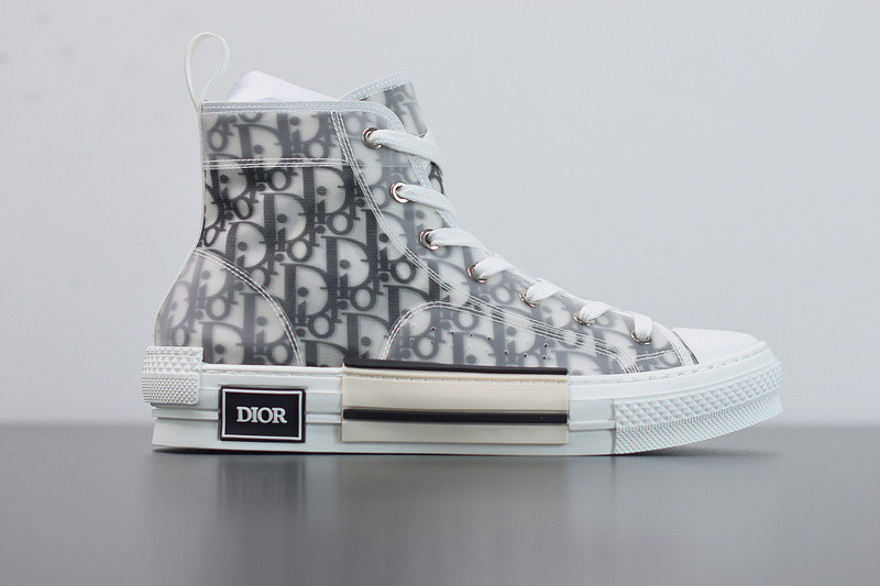 DIO* B23 HIGH-TOP SNEAKERS IN OBLIQUE L03N5
