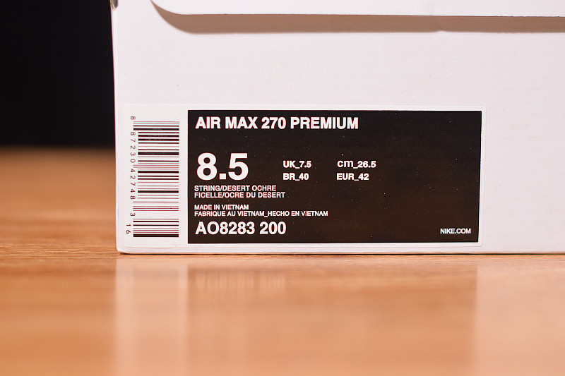 NIKE AIR MAX 270 PREMIUM