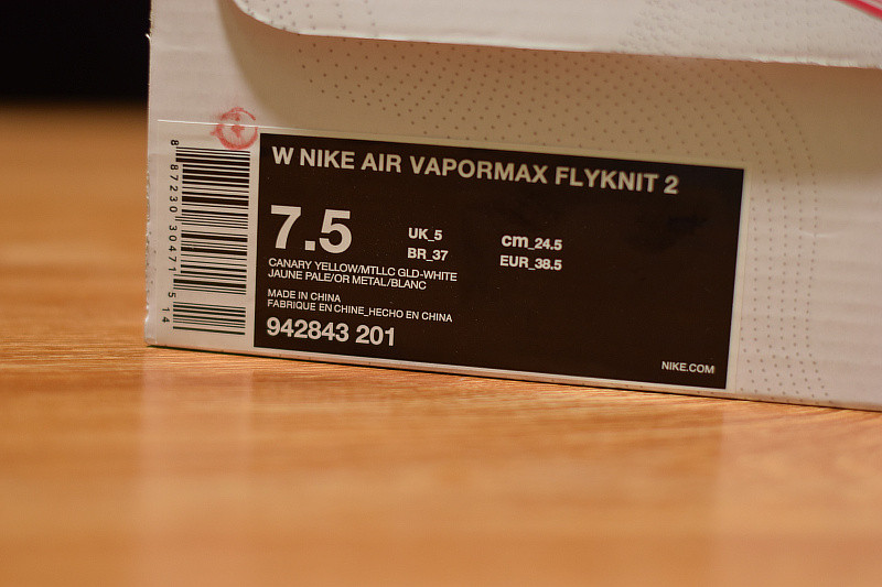 NIKE AIR VAPORMAX FLYKINIT 2 "LIGHT CREAM" 942843-201