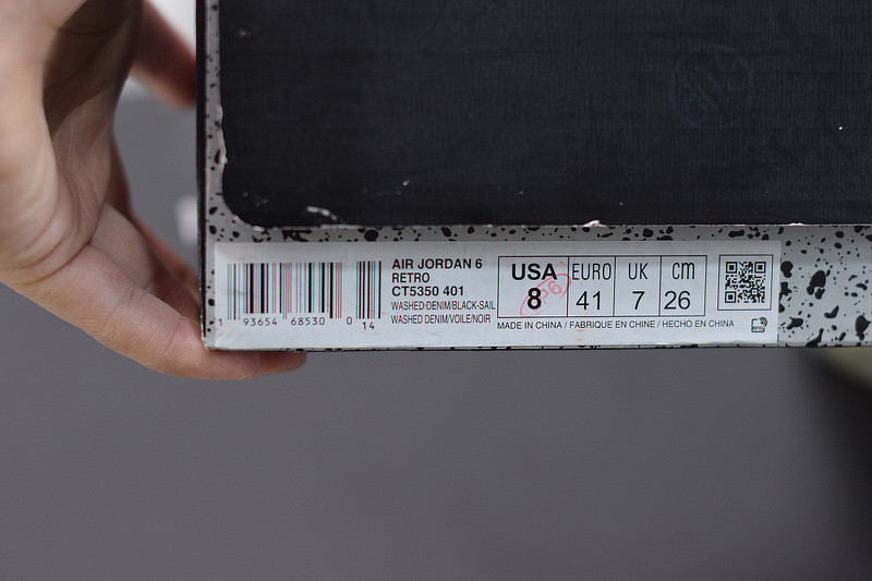 AIR JORDAN 6 “WASHED DENIM” CT5350-401