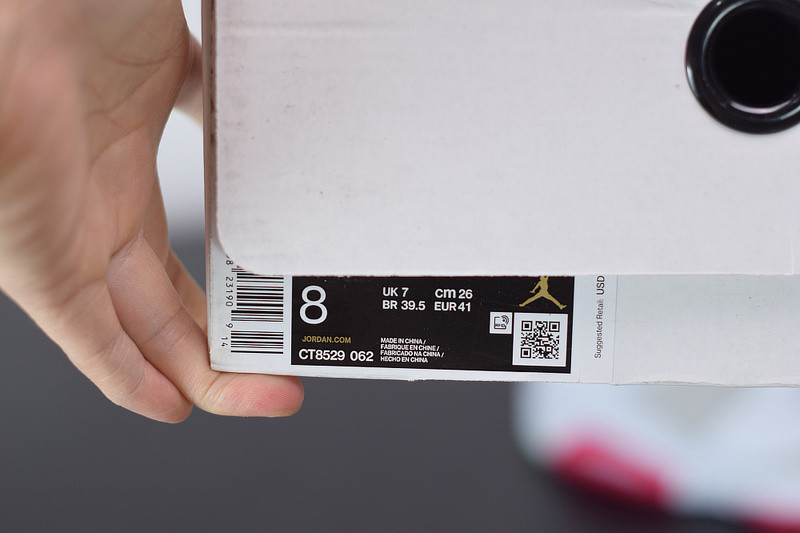 AIR JORDAN 6 “HARE” CT8529-062