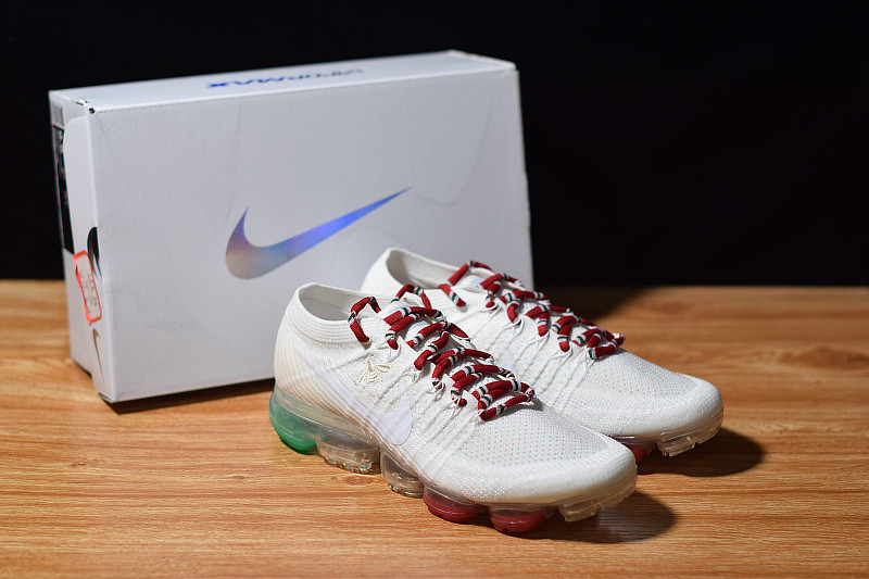 NIKE AIR VAPORMAX FLYKNIT WHITE SAIL LIGHT BONE AB3381-100