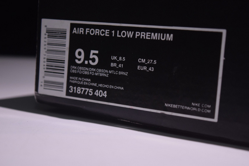NIKE AIR FORCE 1 LOW PREMIUM "DENIM" 318775-404