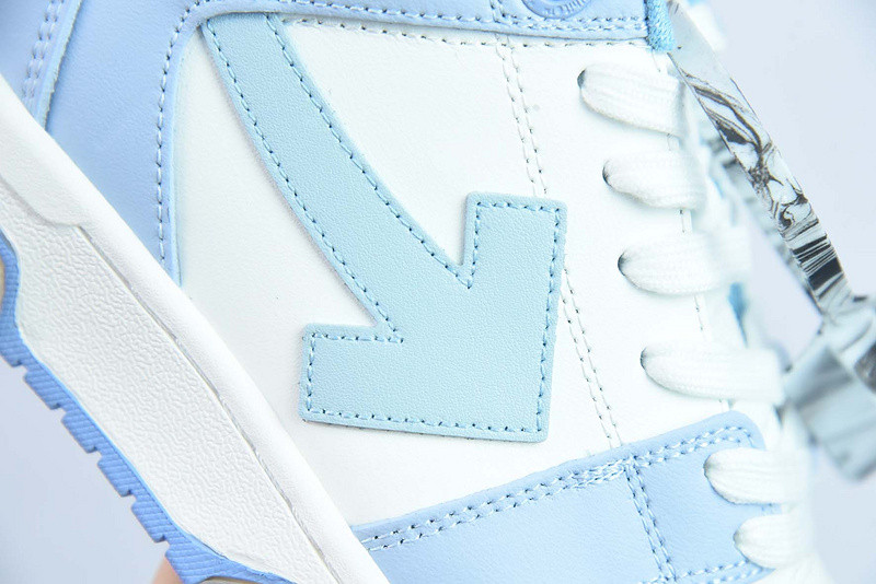 OF™ C/O VIRGIL ABLOH OUT OF OFFICE LOW-TOP LEATHER SNEAKERS ‘OOO“