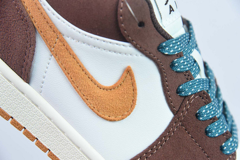 Air Jordan 1 Low GS Cacao Wow Geode Teal FB2216-200