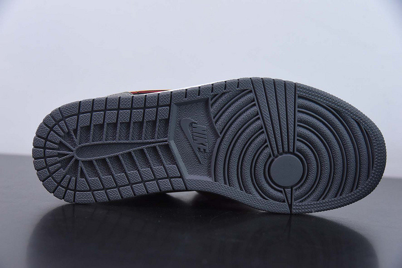 Air Jordan 1 Low Light Graphite Vivid Orange FN7308-008