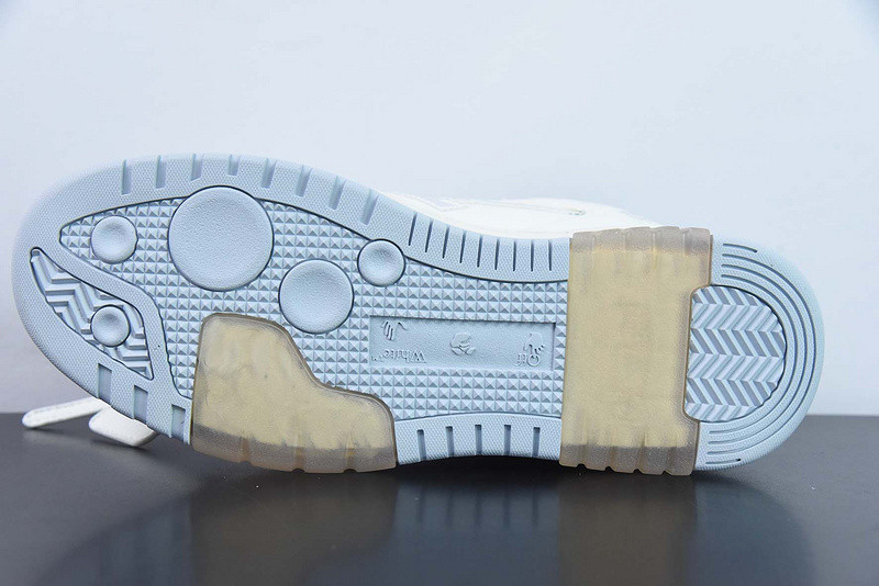 OF™ C/O VIRGIL ABLOH OUT OF OFFICE LOW-TOP LEATHER SNEAKERS ‘OOO“