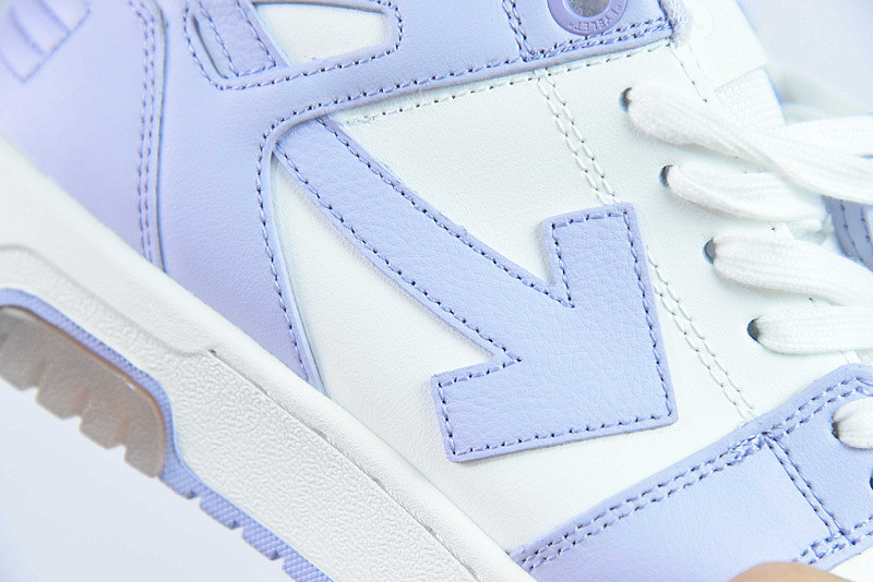 OF™ C/O VIRGIL ABLOH OUT OF OFFICE LOW-TOP LEATHER SNEAKERS ‘OOO“