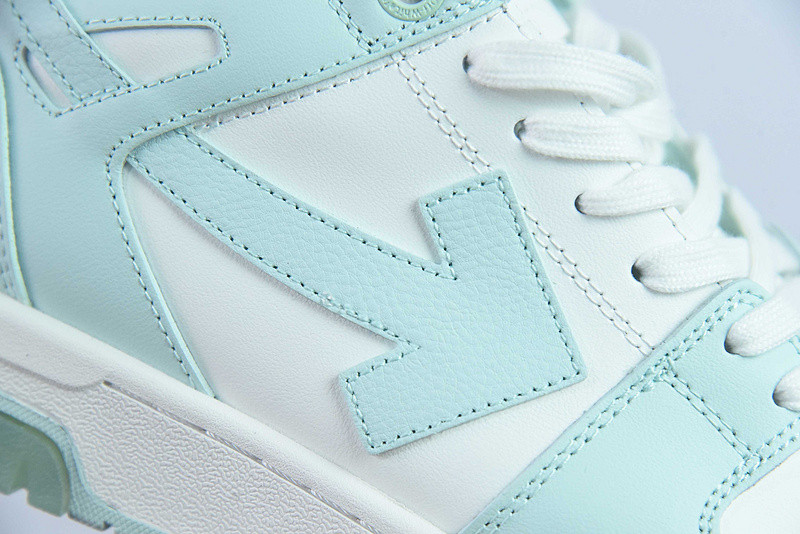 OF™ C/O VIRGIL ABLOH OUT OF OFFICE LOW-TOP LEATHER SNEAKERS ‘OOO“