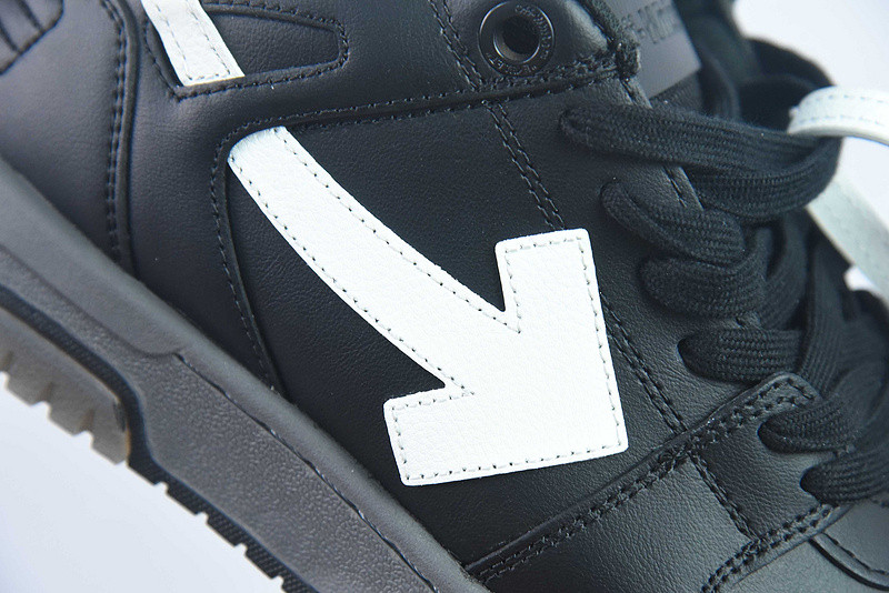 OF™ C/O VIRGIL ABLOH OUT OF OFFICE LOW-TOP LEATHER SNEAKERS ‘OOO“